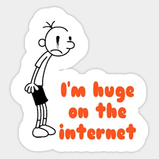 on the Internet Sticker